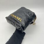 Chanel C22 Mini Lambskin Black GHW