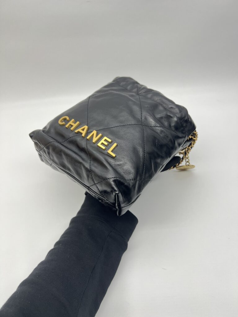 Chanel C22 Mini Lambskin Black GHW