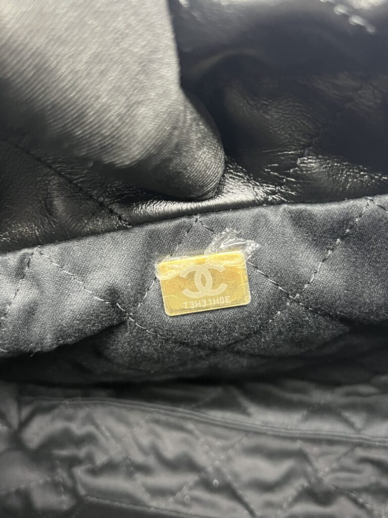 Chanel C22 Mini Lambskin Black GHW