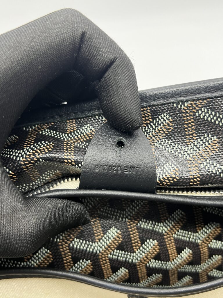 Goyard Artois PM Goyardine Noir SHW