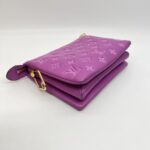 Louis Vuitton Coussin BB Monogram Embossed Purple GHW