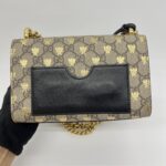 Gucci Padlock Small GG Supreme Bees GHW