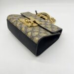 Gucci Padlock Small GG Supreme Bees GHW