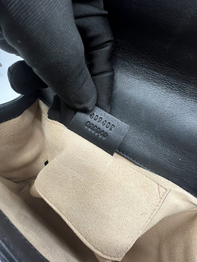 Gucci Padlock Small GG Supreme Bees GHW