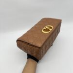 Dior Caro Medium Macrocannage Lambskin Caramel GHW