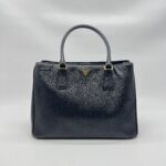 Prada Galleria Saffiano Lux Black GHW