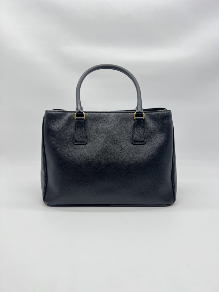 Prada Galleria Saffiano Lux Black GHW