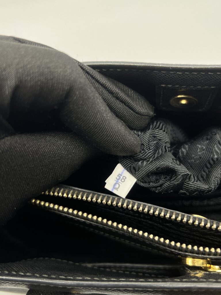 Prada Galleria Saffiano Lux Black GHW