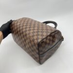 Louis Vuitton Speedy Bandou 30 Damier Ebene GHW
