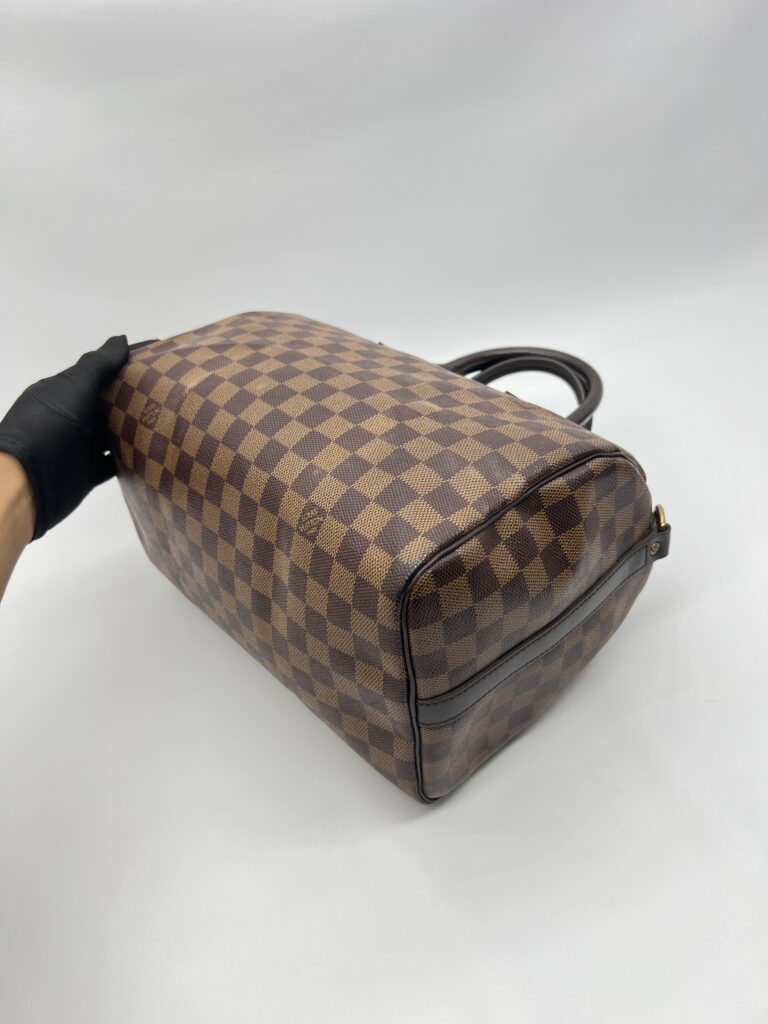 Louis Vuitton Speedy Bandou 30 Damier Ebene GHW