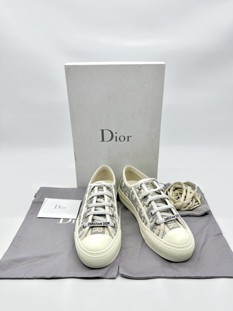 Dior Walk N Dior Sneakers Oblique Stoned Gray