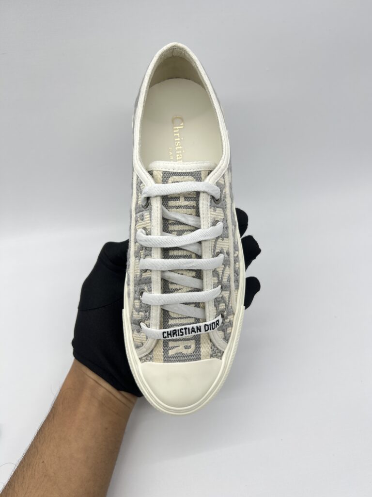 Dior Walk N Dior Sneakers Oblique Stoned Gray