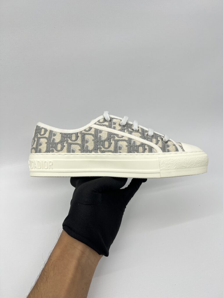 Dior Walk N Dior Sneakers Oblique Stoned Gray