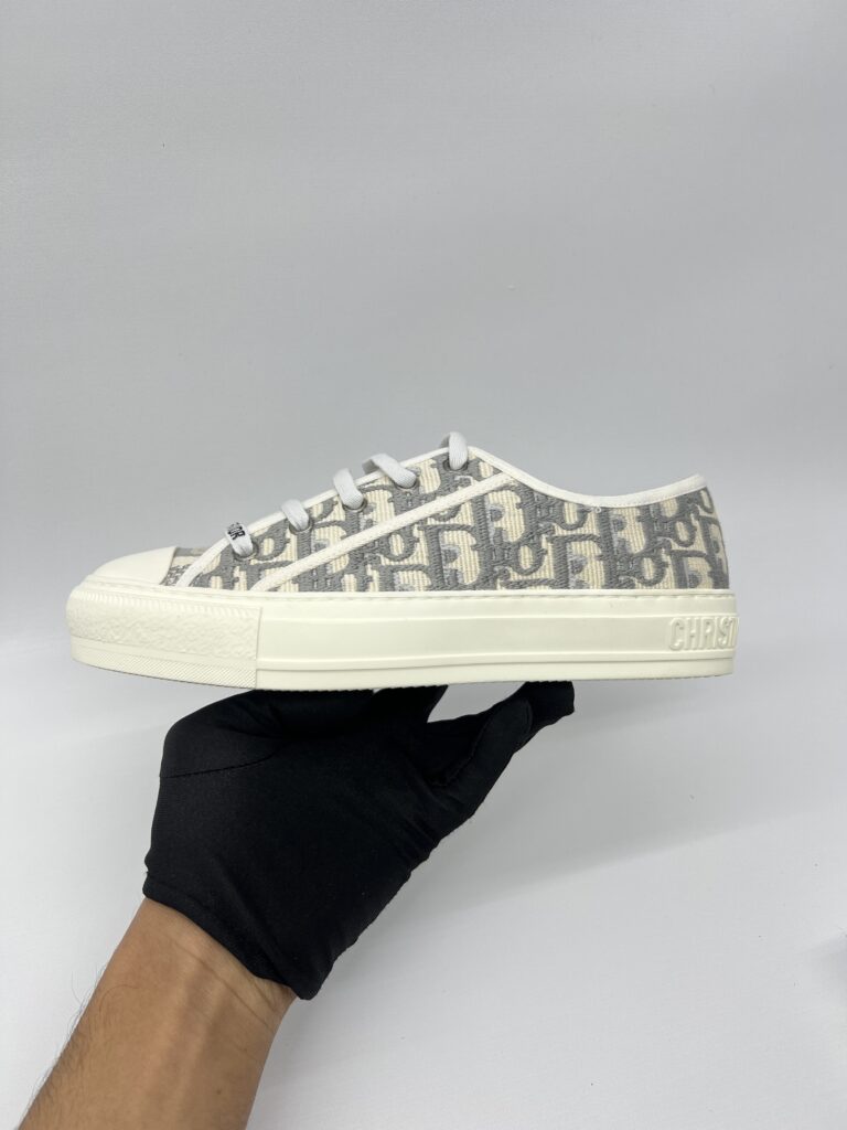 Dior Walk N Dior Sneakers Oblique Stoned Gray