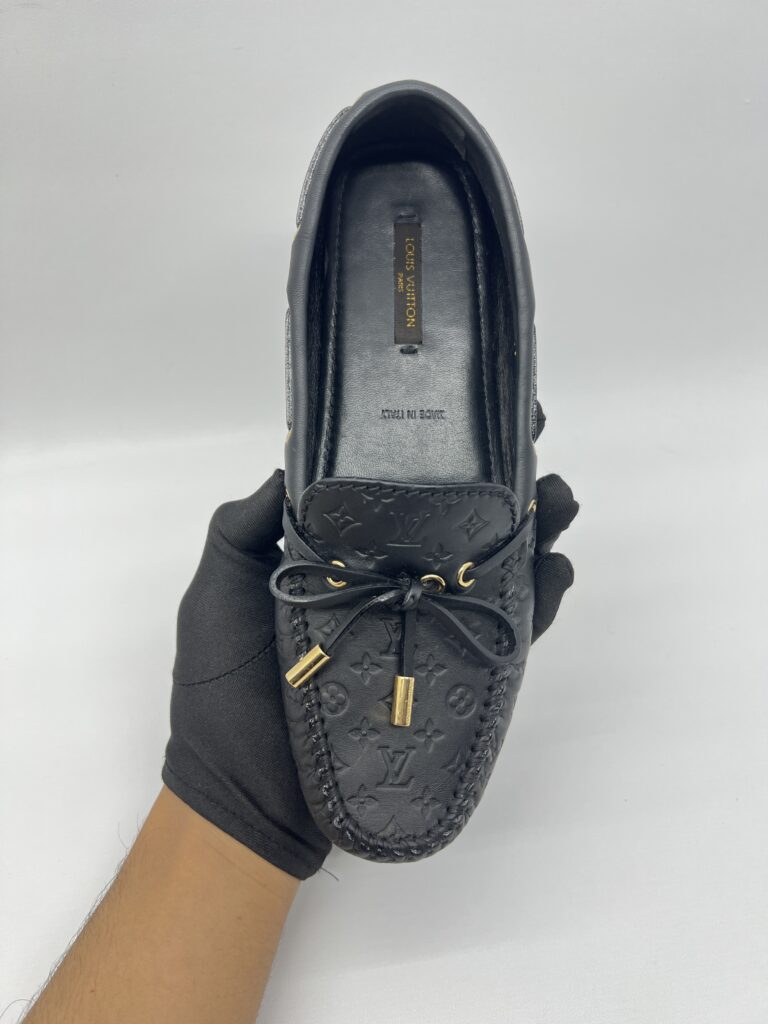 Louis Vuitton Gloria Flats Monogram Black