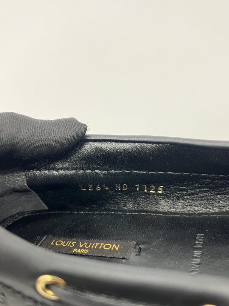 Louis Vuitton Gloria Flats Monogram Black