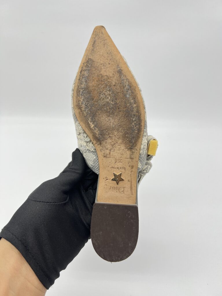 Dior Jadior Flat Toile De Jouy Offwhite Grey