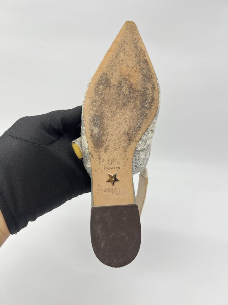 Dior Jadior Flat Toile De Jouy Offwhite Grey