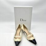 Dior Spectadior Heels Calfskin Black Off White