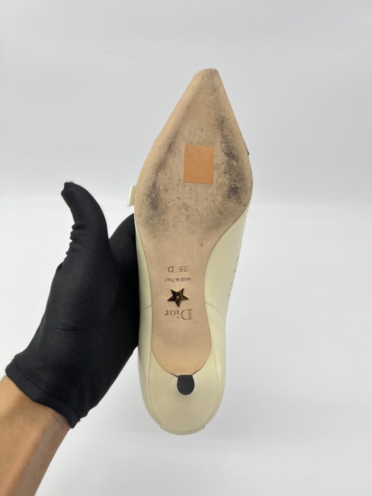 Dior Spectadior Heels Calfskin Black Off White