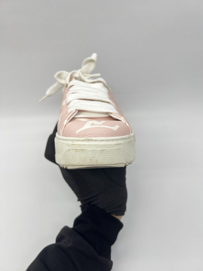 Louis Vuitton Time Out Sneakers Monogram Pink White