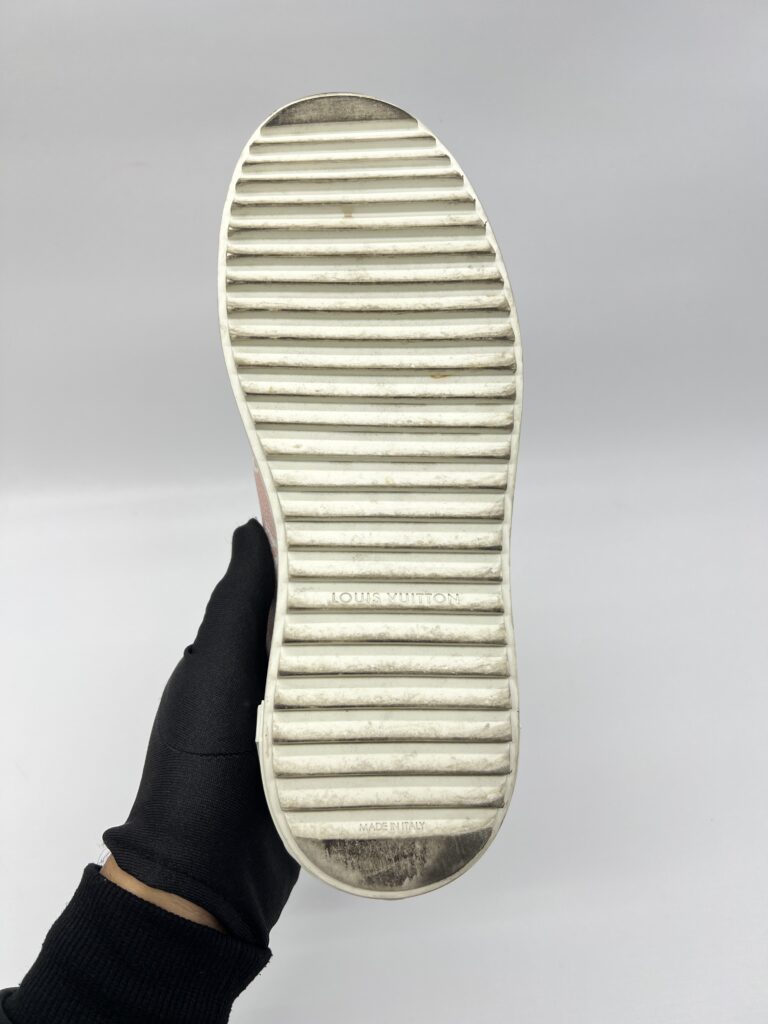 Louis Vuitton Time Out Sneakers Monogram Pink White