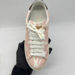 Louis Vuitton Time Out Sneakers Monogram Pink White