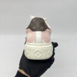 Louis Vuitton Time Out Sneakers Monogram Pink White