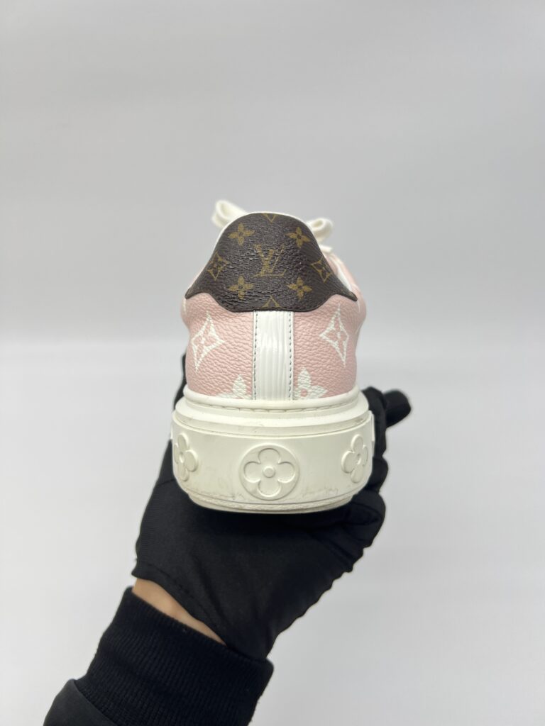 Louis Vuitton Time Out Sneakers Monogram Pink White