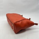 Gucci Soho Tote Zip Grained Orange GHW