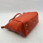 Gucci Soho Tote Zip Grained Orange GHW