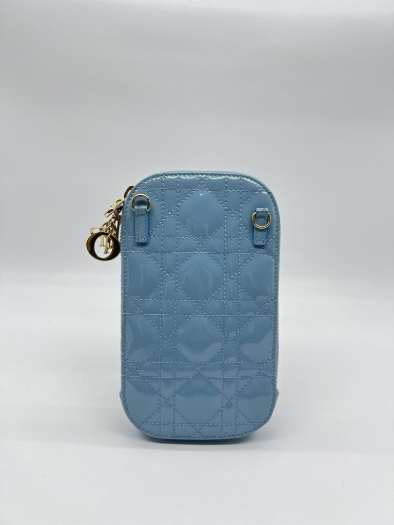 Dior Tech Holder Vernis Cloud Blue GHW