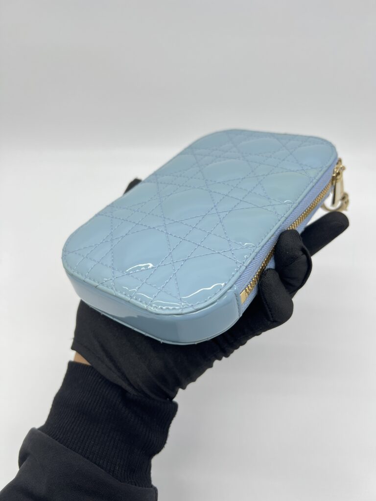 Dior Tech Holder Vernis Cloud Blue GHW