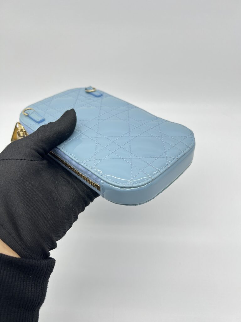 Dior Tech Holder Vernis Cloud Blue GHW