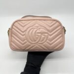 Gucci Marmont Camera Small Porcelain Rose GHW