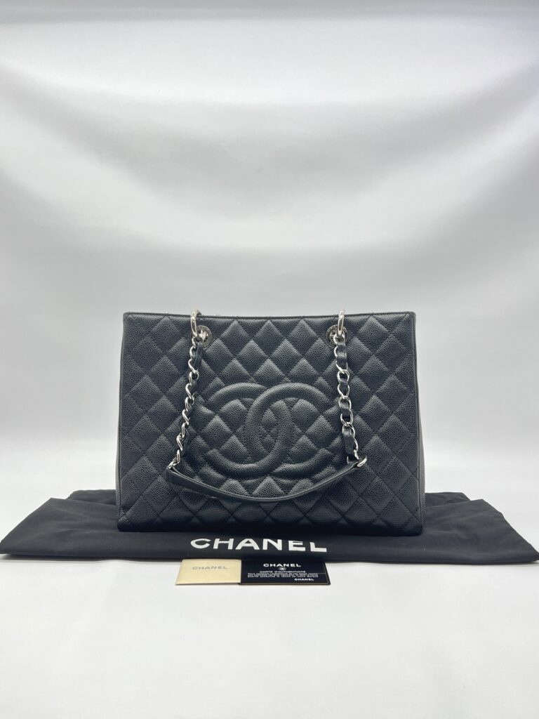 Chanel GST Caviar Black SHW