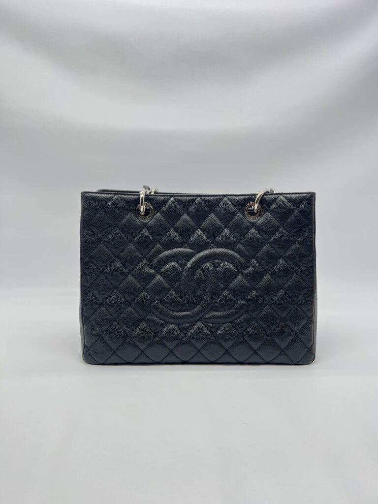 Chanel GST Caviar Black SHW