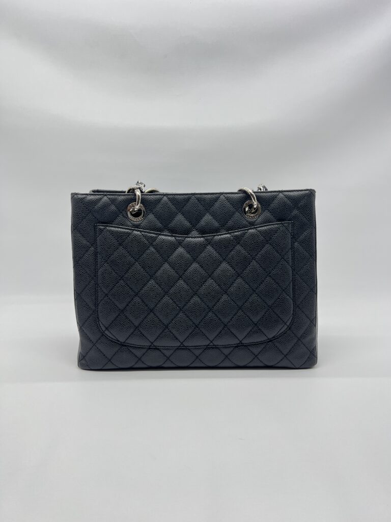 Chanel GST Caviar Black SHW