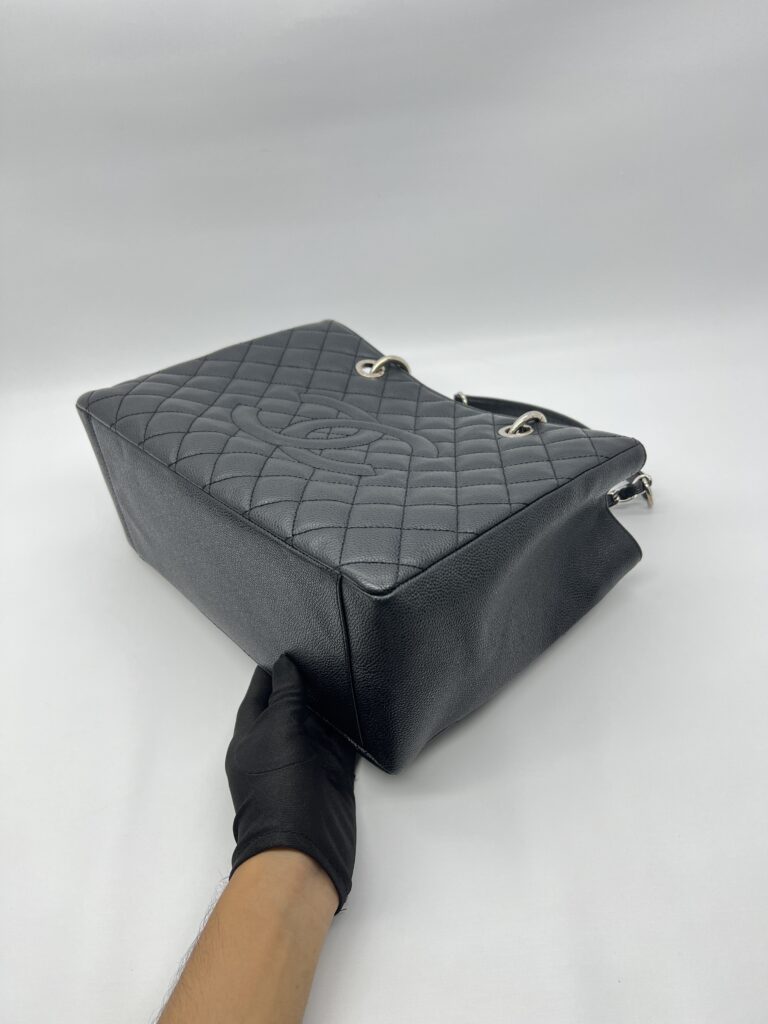 Chanel GST Caviar Black SHW
