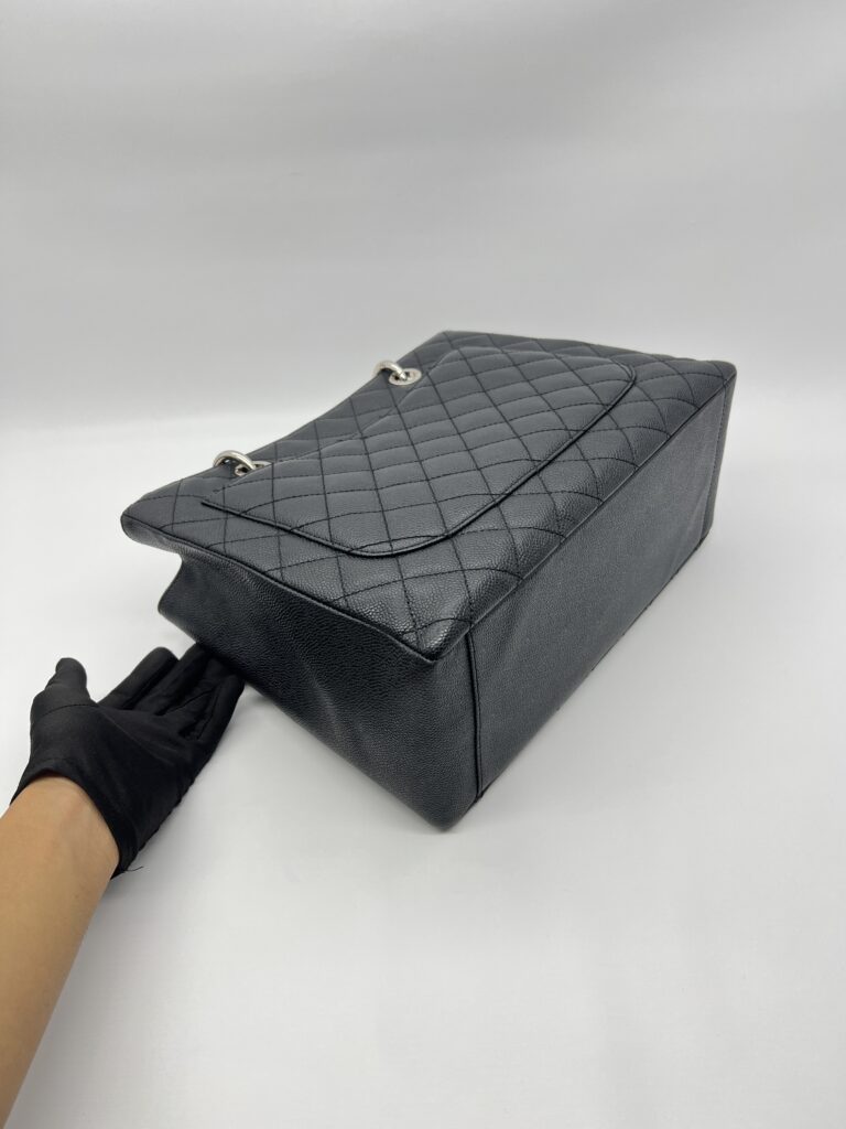 Chanel GST Caviar Black SHW