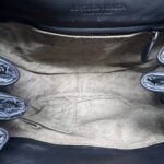 Bottega Veneta Nappa Flap Messenger Intrecciato Black