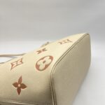 Louis Vuitton Neverfull MM Monogram Empreinte Creme Rose Trianon GHW
