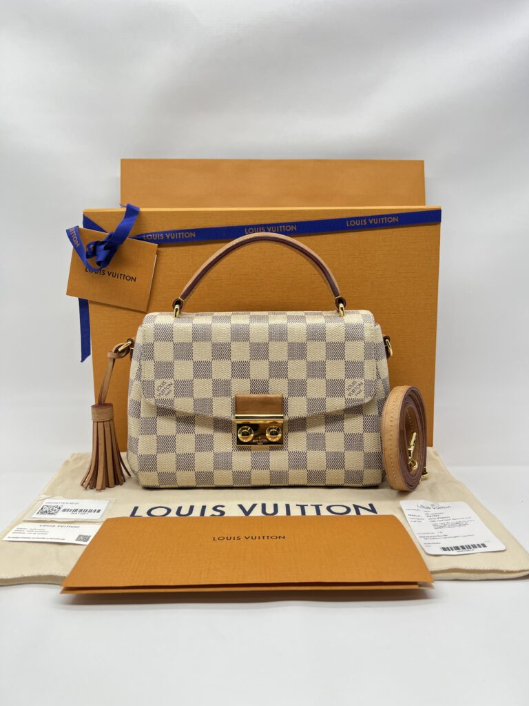 Louis Vuitton Croisette Damier Azur GHW