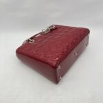 Dior Lady Dior Large Vernis Red GHW