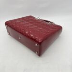 Dior Lady Dior Large Vernis Red GHW