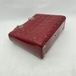 Dior Lady Dior Large Vernis Red GHW