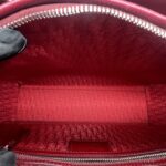 Dior Lady Dior Large Vernis Red GHW