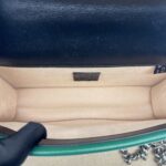Gucci Dionysus Embossed Snake Skin/Black/Green SHW