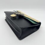 Gucci Dionysus Embossed Snake Skin/Black/Green SHW