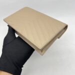 Saint Laurent WOC 19 Grained Beige GHW